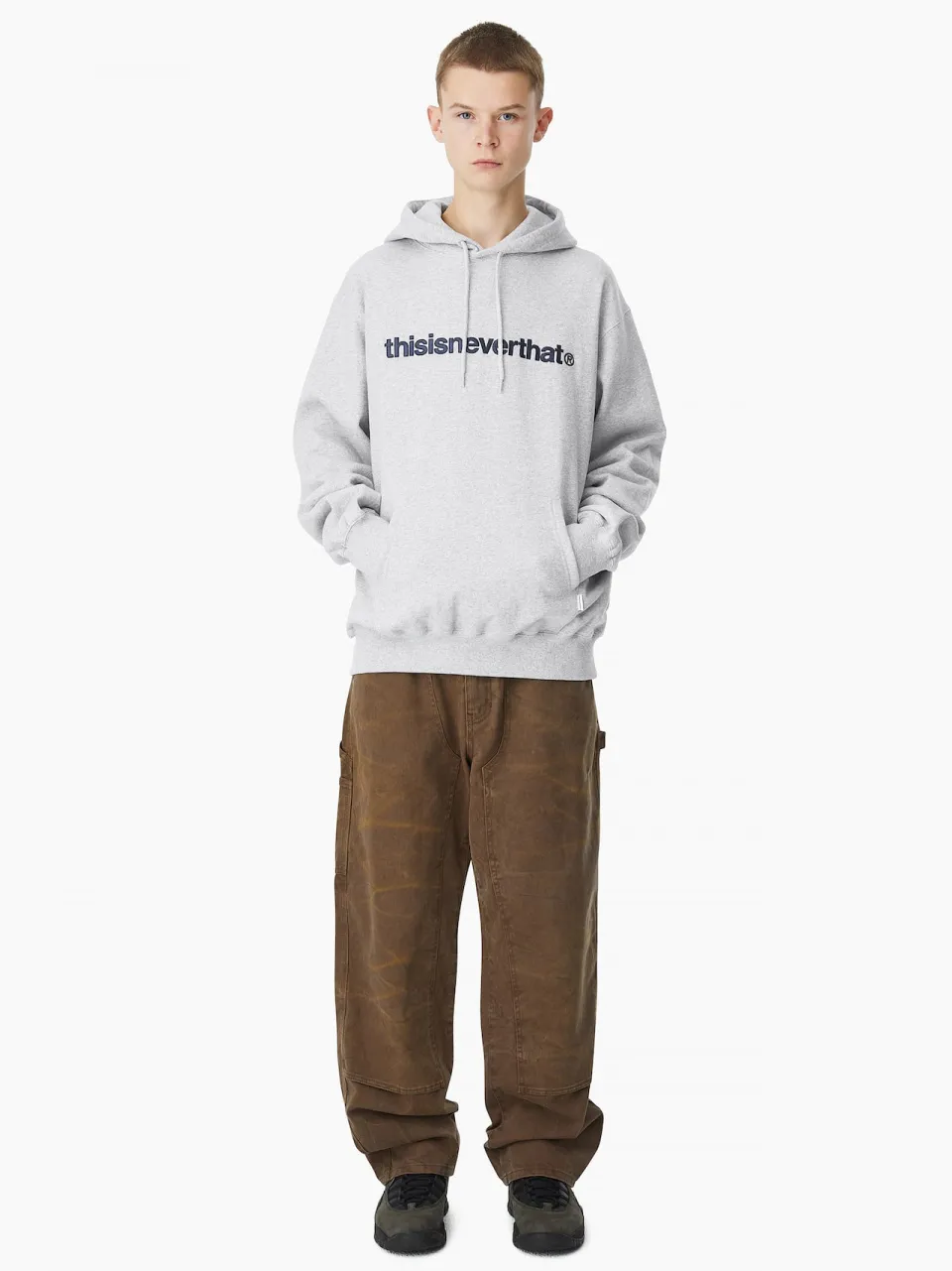 thisisneverthat  |Unisex Street Style Cotton Oversized Hoodies
