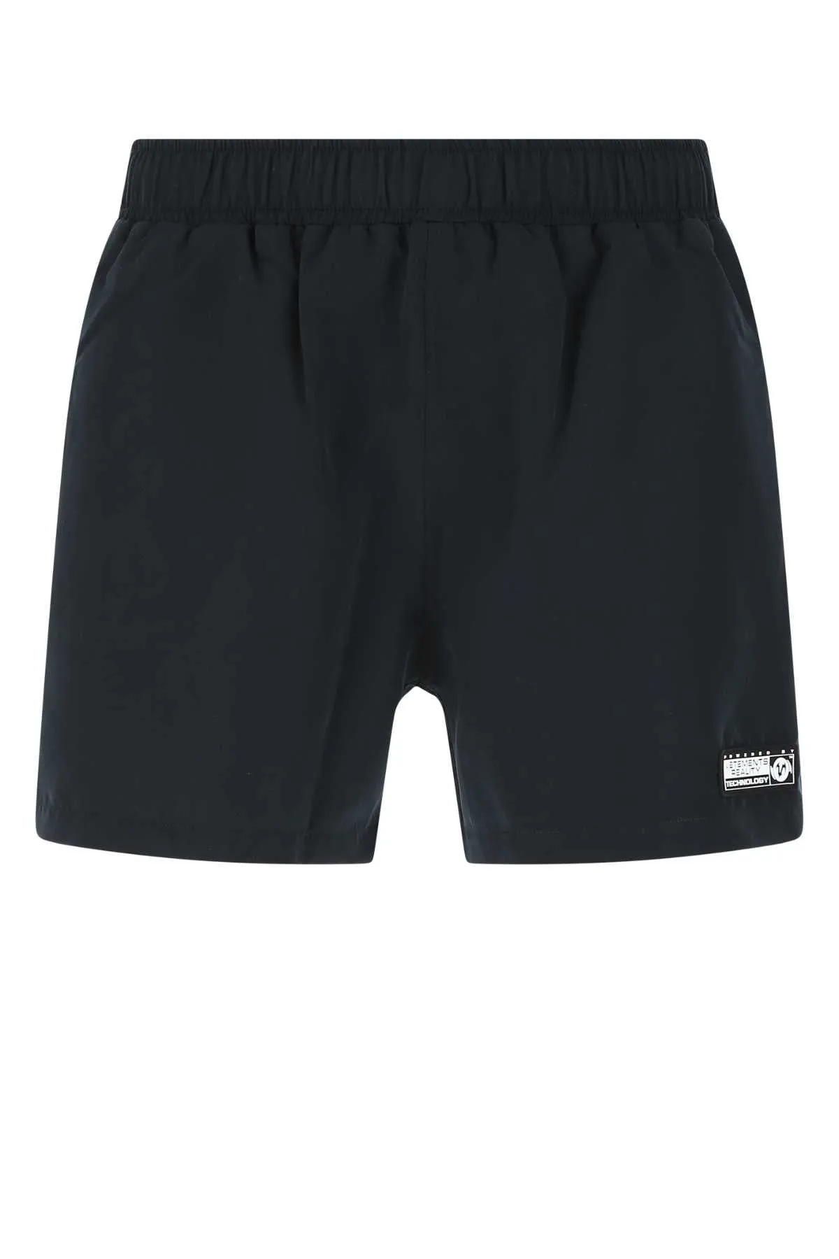 Vetements Logo Patch Swim Shorts