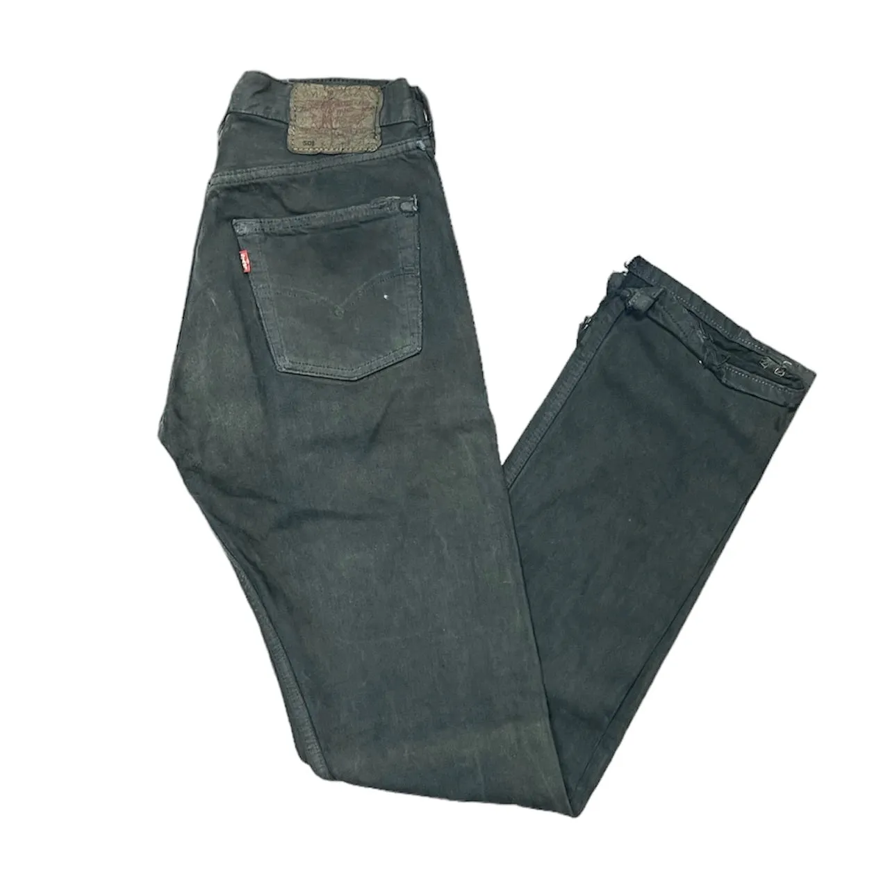 Vintage Levis 501 Vintage Gray Jeans (W28/L34)