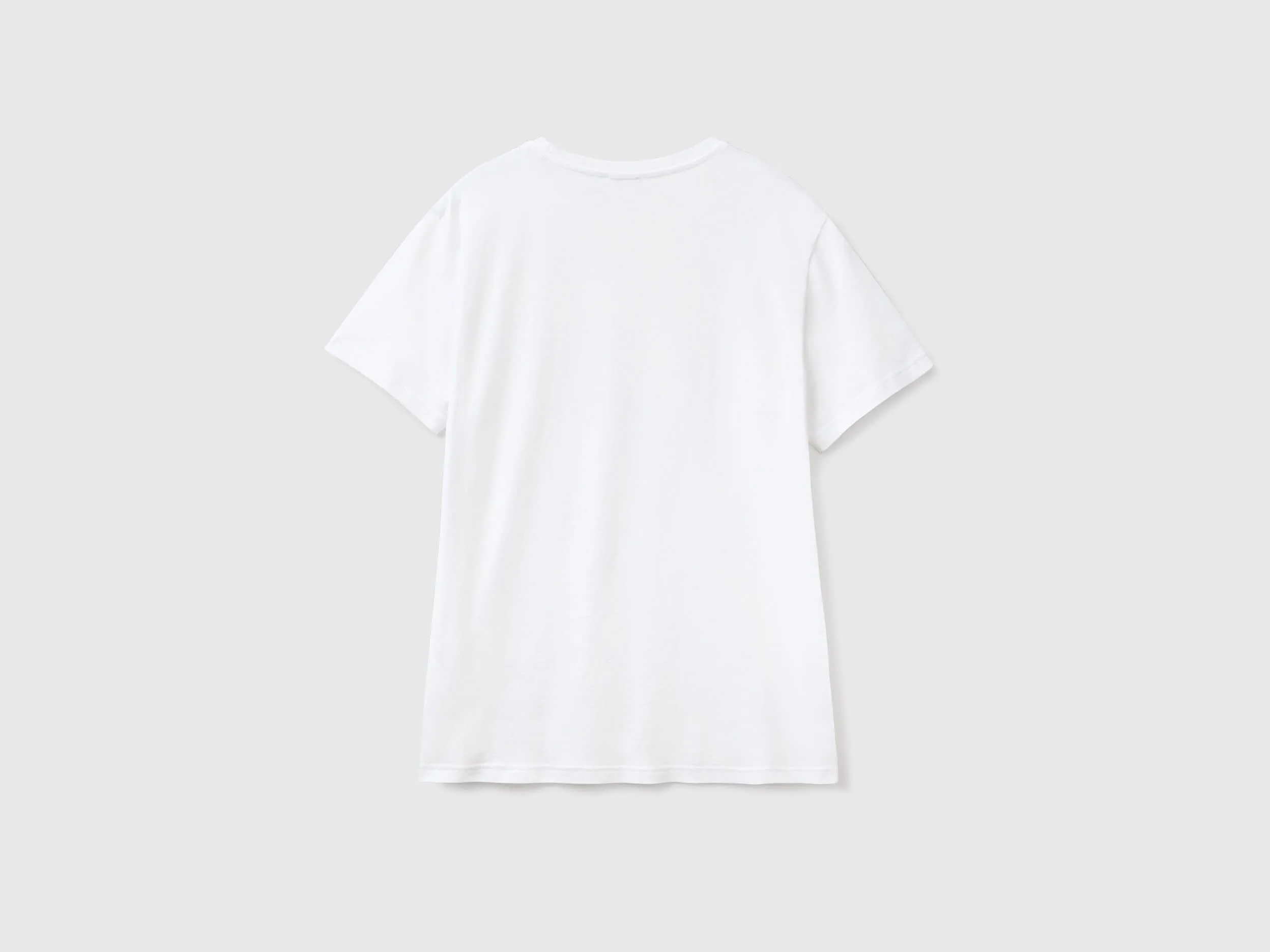 White t-shirt - White | Benetton